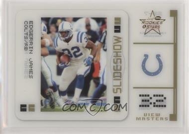 2004 Leaf Rookies & Stars - SlideShow - View Masters #SS-7 - Edgerrin James /250