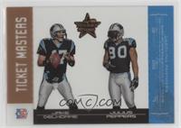 Jake Delhomme, Julius Peppers [Noted] #/1,250