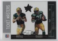 Brett Favre, Ahman Green #/750