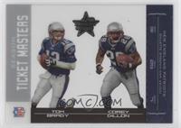 Tom Brady, Corey Dillon #/750