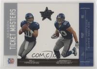 Eli Manning, Jeremy Shockey #/750