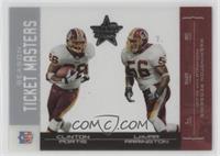 Clinton Portis, LaVar Arrington #/750