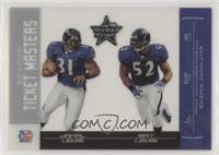 Jamal Lewis, Ray Lewis [EX to NM] #/750