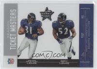 Jamal Lewis, Ray Lewis #/750