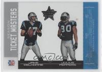 Jake Delhomme, Julius Peppers #/750