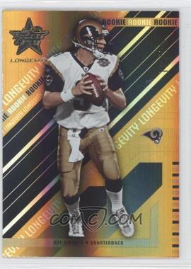 2004 Leaf Rookies & Stars Longevity - [Base] - Gold #224 - Jeff Smoker /75