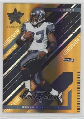 2004 Leaf Rookies & Stars Longevity - [Base] - Gold #80 - Shaun Alexander /150