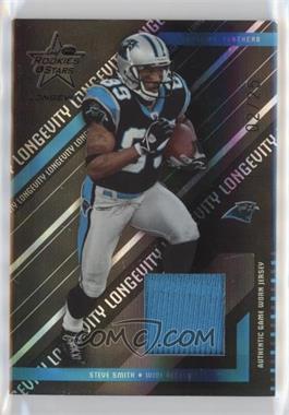 2004 Leaf Rookies & Stars Longevity - [Base] - Materials Black #16 - Steve Smith /25