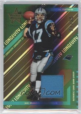 2004 Leaf Rookies & Stars Longevity - [Base] - Materials Emerald #14 - Jake Delhomme /35