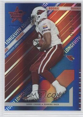 2004 Leaf Rookies & Stars Longevity - [Base] - Sapphire #103 - Larry Croom /150