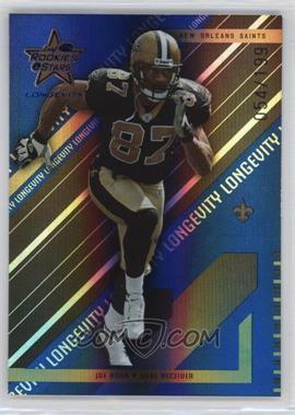 2004 Leaf Rookies & Stars Longevity - [Base] - Sapphire #59 - Joe Horn /199