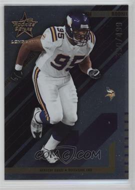 2004 Leaf Rookies & Stars Longevity - [Base] #231 - Kenechi Udeze /499