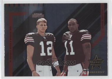 2004 Leaf Rookies & Stars Longevity - [Base] #97 - Luke McCown, Kellen Winslow Jr.