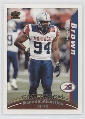 2004 Pacific CFL - [Base] #50 - Robert Brown