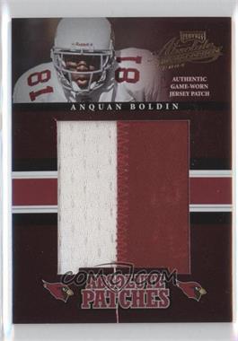 2004 Playoff Absolute Memorabilia - Absolute Patches #AP-1 - Anquan Boldin /25 [Poor to Fair]