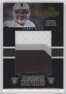 2004 Playoff Absolute Memorabilia - Absolute Patches #AP-16 - Jerry Rice /25