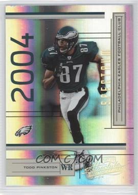 2004 Playoff Absolute Memorabilia - [Base] - Spectrum #113 - Todd Pinkston /100