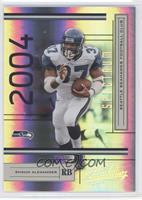 Shaun Alexander #/100