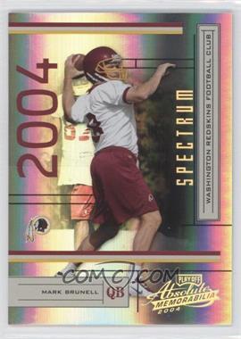 2004 Playoff Absolute Memorabilia - [Base] - Spectrum #150 - Mark Brunell /100