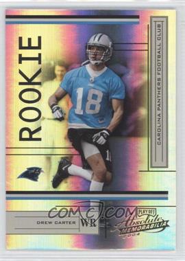 2004 Playoff Absolute Memorabilia - [Base] #181 - Drew Carter /750