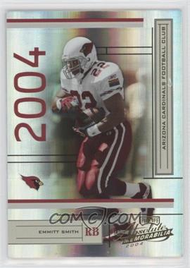 2004 Playoff Absolute Memorabilia - [Base] #2 - Emmitt Smith /1150