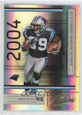 2004 Playoff Absolute Memorabilia - [Base] #22 - Steve Smith /1150