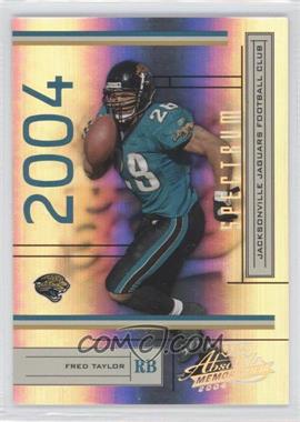 2004 Playoff Absolute Memorabilia - [Base] #64 - Fred Taylor /1150