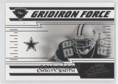 2004 Playoff Absolute Memorabilia - Gridiron Force #GF-13 - Emmitt Smith /1000