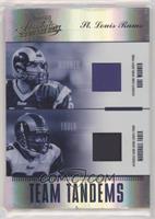 Kurt Warner, Marshall Faulk #/25