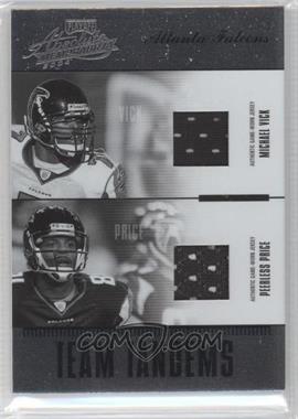 2004 Playoff Absolute Memorabilia - Team Tandems - Materials #TAN-2 - Michael Vick, Peerless Price /125