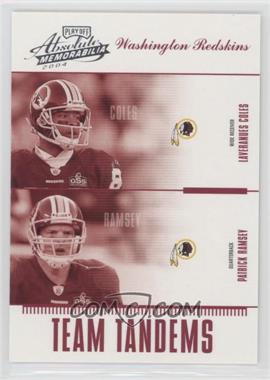 2004 Playoff Absolute Memorabilia - Team Tandems #TAN-25 - Laveranues Coles, Patrick Ramsey /1000