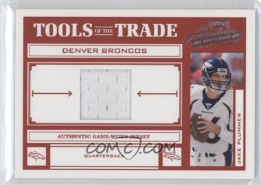 2004 Playoff Absolute Memorabilia - Tools of the Trade - Materials #TT-35 - Jake Plummer /100