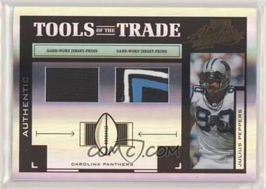 2004 Playoff Absolute Memorabilia - Tools of the Trade - Spectrum Combos Materials Prime #TT-45 - Julius Peppers /10