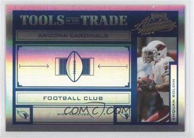 2004 Playoff Absolute Memorabilia - Tools of the Trade - Spectrum #TT-4 - Anquan Boldin /10