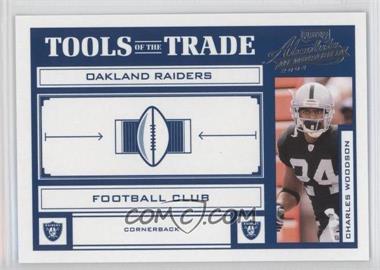 2004 Playoff Absolute Memorabilia - Tools of the Trade #TT-15 - Charles Woodson /250