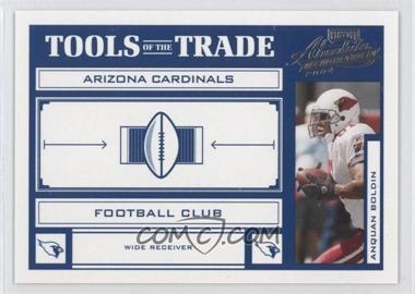 2004 Playoff Absolute Memorabilia - Tools of the Trade #TT-4 - Anquan Boldin /250