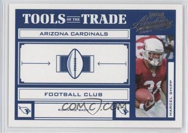 2004 Playoff Absolute Memorabilia - Tools of the Trade #TT-56 - Marcel Shipp /250