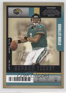 2004 Playoff Contenders - [Base] - Hawaii Trade Conference #46 - Byron Leftwich /25