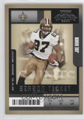 2004 Playoff Contenders - [Base] - Hawaii Trade Conference #64 - Joe Horn /25
