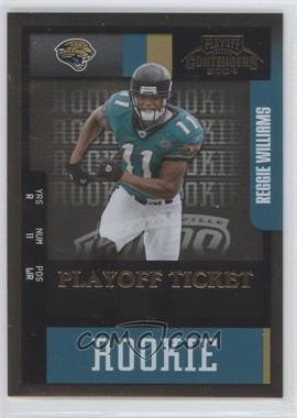 2004 Playoff Contenders - [Base] - Playoff Ticket #166 - Rookie - Reggie Williams /50