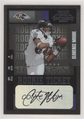 2004 Playoff Contenders - [Base] #117 - Rookie - Clarence Moore