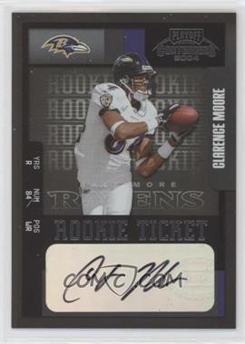 2004 Playoff Contenders - [Base] #117 - Rookie - Clarence Moore