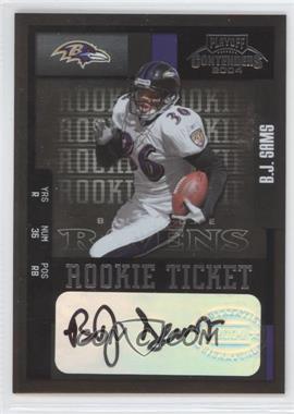 2004 Playoff Contenders - [Base] #191 - Rookie - B.J. Sams