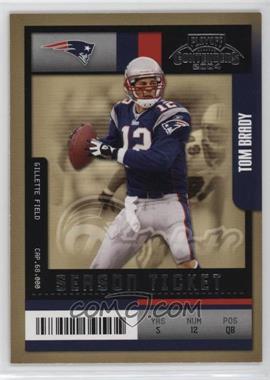 2004 Playoff Contenders - [Base] #60 - Tom Brady