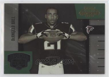 2004 Playoff Contenders - Rookie of the Year Contenders - Green #ROY-2 - DeAngelo Hall /2000