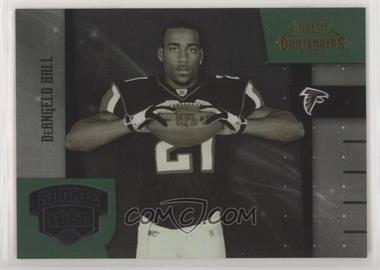 2004 Playoff Contenders - Rookie of the Year Contenders - Green #ROY-2 - DeAngelo Hall /2000