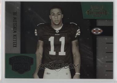 2004 Playoff Contenders - Rookie of the Year Contenders - Green #ROY-5 - Kellen Winslow Jr. /2000