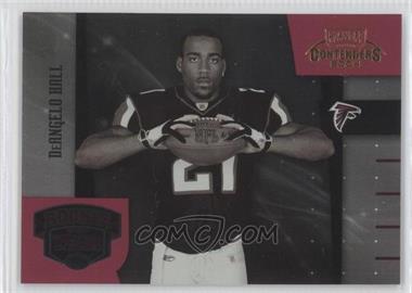 2004 Playoff Contenders - Rookie of the Year Contenders - Red #ROY-2 - DeAngelo Hall /250
