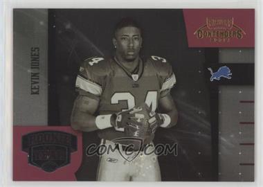 2004 Playoff Contenders - Rookie of the Year Contenders - Red #ROY-6 - Kevin Jones /250
