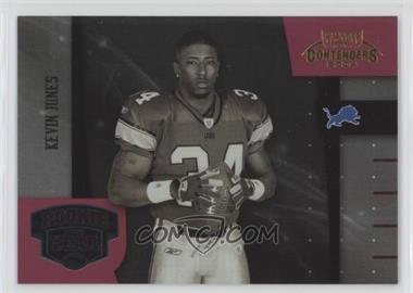2004 Playoff Contenders - Rookie of the Year Contenders - Red #ROY-6 - Kevin Jones /250